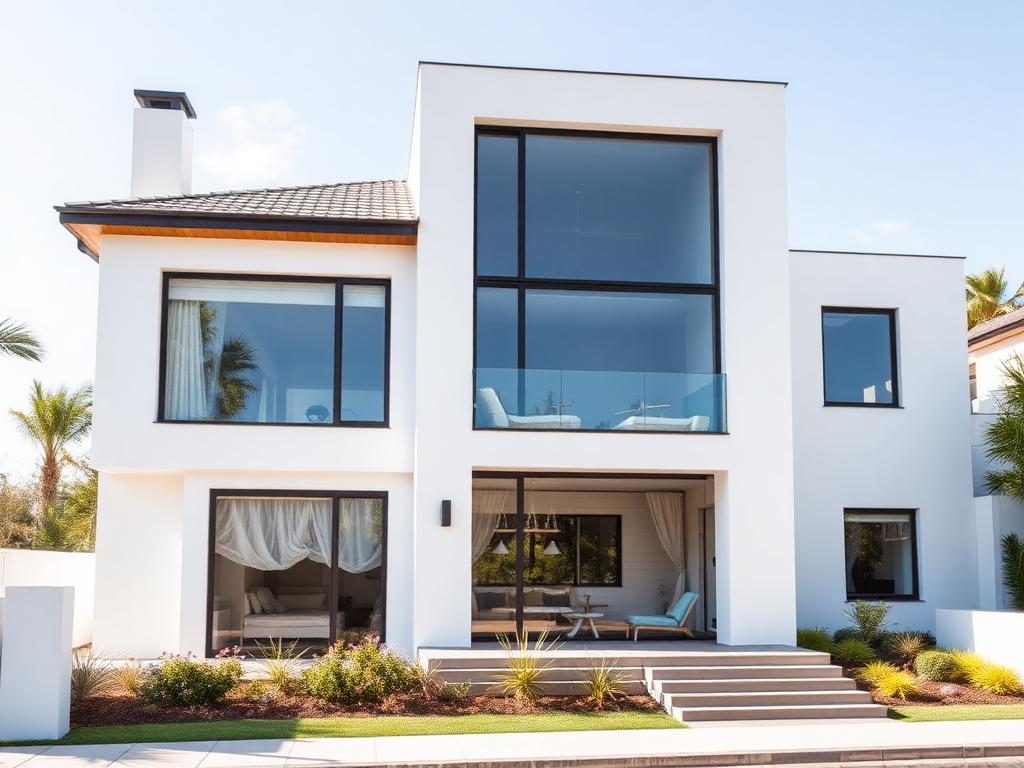 Modern nybyggd villa